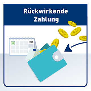 Rückwirkende Zahlung Rückwirkende Zahlung