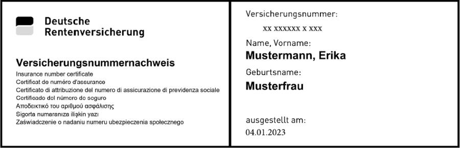 Sozialversicherungsausweis wird zum Versicherungsnummernachweis - DAK Mitgliedergemeinschaft e. V.