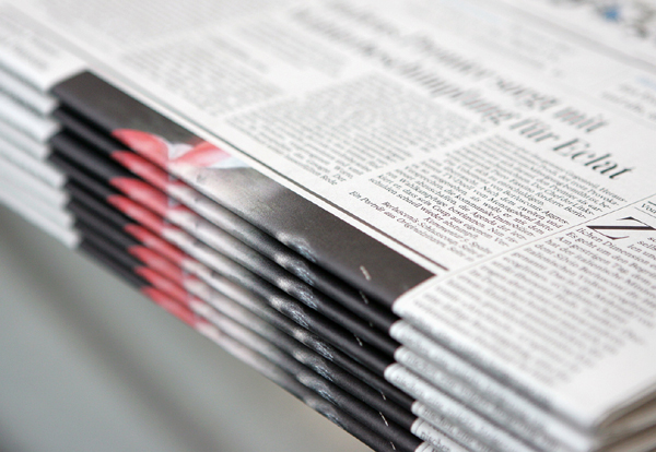 Foto: Zeitungsstapel Foto: Zeitungsstapel