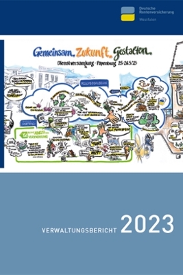 Titelseite des Verwaltungsberichts 2023 Titelseite des Verwaltungsberichts 2023