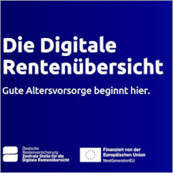 Titelbild "Digitale Rentenübersicht: Infomappe Titelbild "Digitale Rentenübersicht: Infomappe