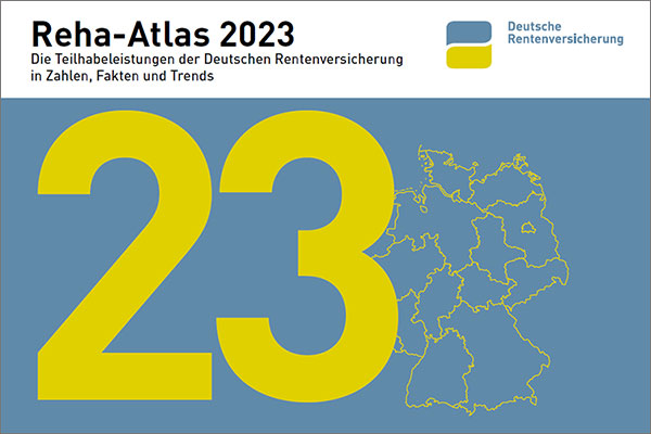 Titelbild des Reha-Atlas 2023
