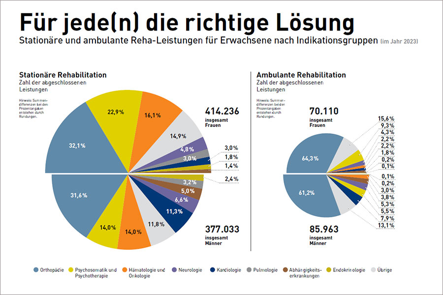 Einzelgrafik "Für jede(n) die richtige Lösung" aus dem Reha-Atlas 2024 Einzelgrafik "Für jede(n) die richtige Lösung" aus dem Reha-Atlas 2024