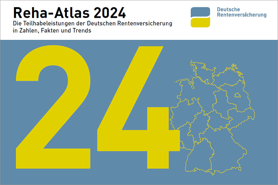 Titelbild des Reha-Atlas 2024 Titelbild des Reha-Atlas 2024
