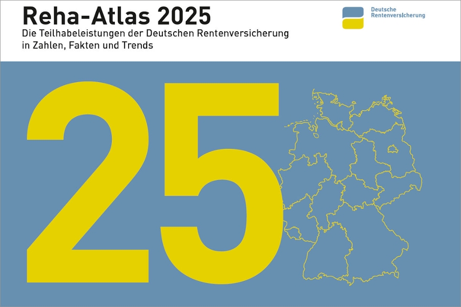 Titelbild des Reha-Atlas 2025 Titelbild des Reha-Atlas 2025