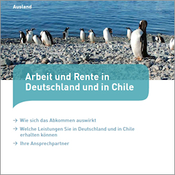 Titelbild der Broschüre "Arbeit und Rente in Deutschland und in Chile"