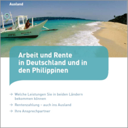 Titelbild der Broschüre "Arbeit und Rente in Deutschland und den Philippinen"