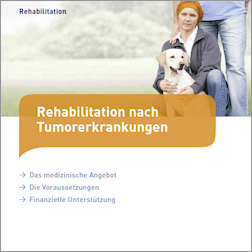 Titelbild der Broschüre Rehabilitation nach Tumorerkrankungen