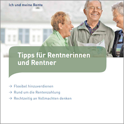 Titelbild Tipps für Rentnerinnen und Rentner Titelbild Tipps für Rentnerinnen und Rentner