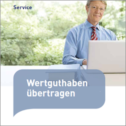 Titelbild des Faltblatts Übertragung von Wertguthaben Titelbild des Faltblatts Übertragung von Wertguthaben