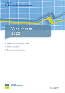 Titelbild des Statistikband Versicherte 2022