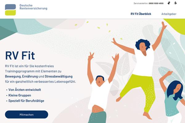 Drv Aktuelles Praventionsportal Rv Fit Ist Online