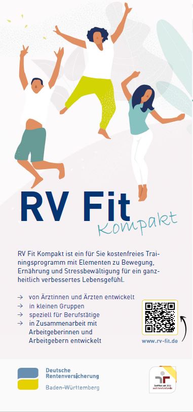 Deckblatt des Flyers von RV Fit Kompakt Deckblatt des Flyers von RV Fit Kompakt