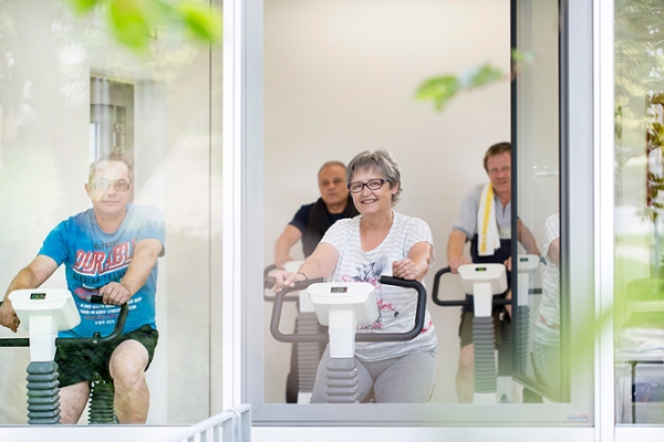 Ergometer-Therapie in der Rehaklinik Heidelberg-Königstuhl