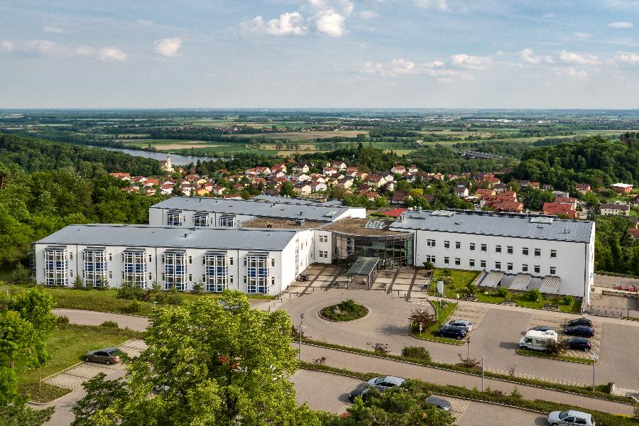 Luftaufnahme Klinik Donaustauf