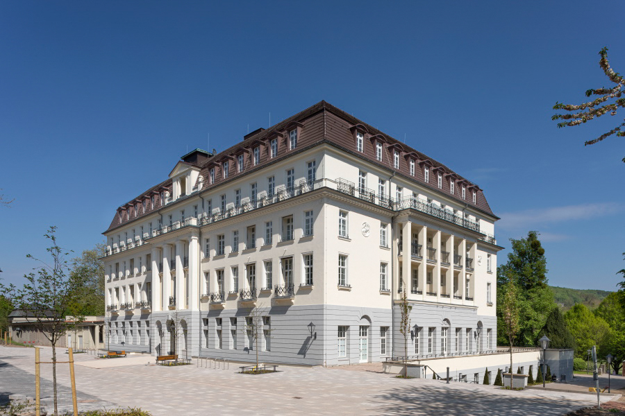 Fürstenhof in Bad Eilsen von aussen Fürstenhof in Bad Eilsen von aussen