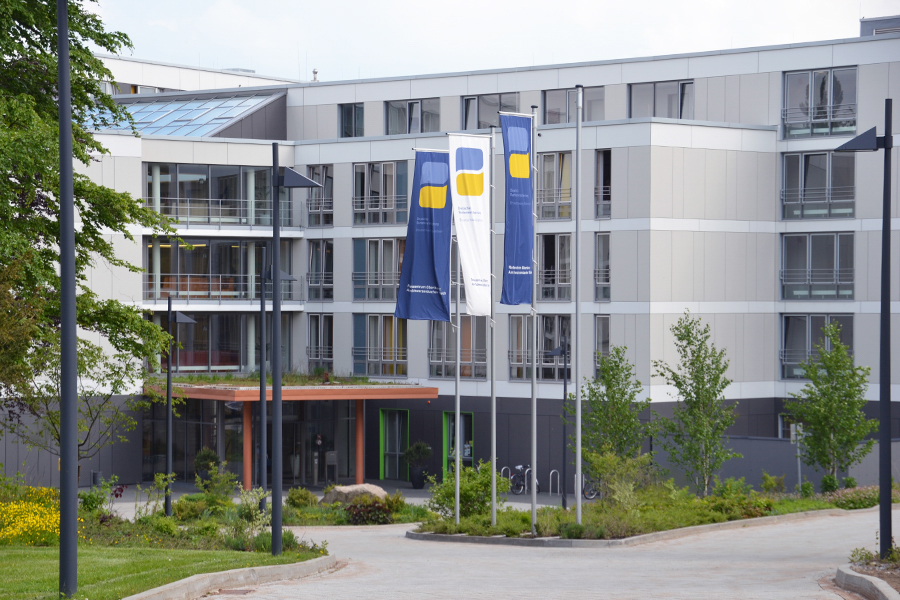 Eingang des Rehazentrums Oberharz Eingang des Rehazentrums Oberharz