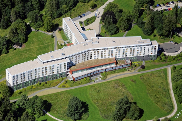 Luftaufnahme vom Rehazentrum Oberharz Luftaufnahme vom Rehazentrum Oberharz