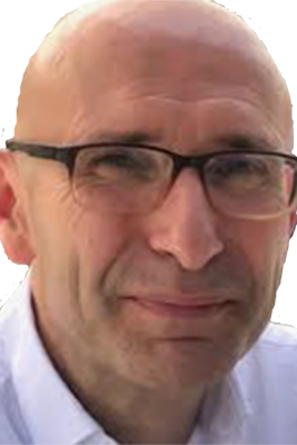 Der apl. Prof. Dr. Kobelt-Pönicke ist im Portrait mit weißem Hemd und dunkler Brille abgebildet.