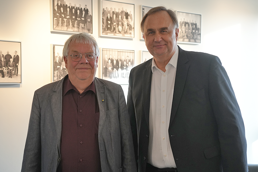 Rolf Behrens und Jan Miede Rolf Behrens und Jan Miede