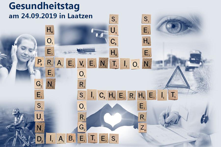 Mit Scrabble-Steinen werden die Worte Hören, Sucht, Sehen, Prävention, Vorsorge, Genuss, Diabetes, Sicherheit und Herz in ein Bild aus Bildsequenzen geschrieben: Frau mit Kopfhörer, Zigaretten, Auge, Fahradfahrer, Hände zum Herz geformt, Autounfall, Arzt Mit Scrabble-Steinen werden die Worte Hören, Sucht, Sehen, Prävention, Vorsorge, Genuss, Diabetes, Sicherheit und Herz in ein Bild aus Bildsequenzen geschrieben: Frau mit Kopfhörer, Zigaretten, Auge, Fahradfahrer, Hände zum Herz geformt, Autounfall, Arzt