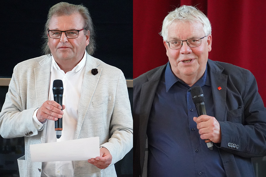 Dr. Andreas Bierich (links) und Rolf Behrens Dr. Andreas Bierich (links) und Rolf Behrens