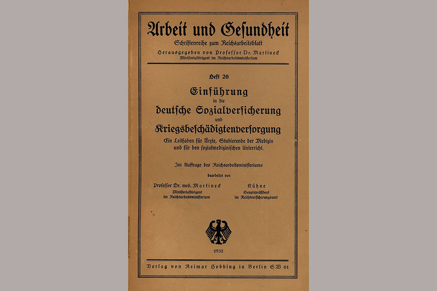 Sozialversicherung und Kriegsbeschädigtenversorgung (1932) Sozialversicherung und Kriegsbeschädigtenversorgung (1932)