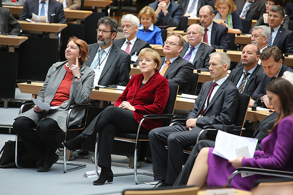 Blick ins Plenum Blick ins Plenum