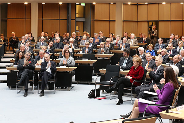 Blick ins Plenum Blick ins Plenum