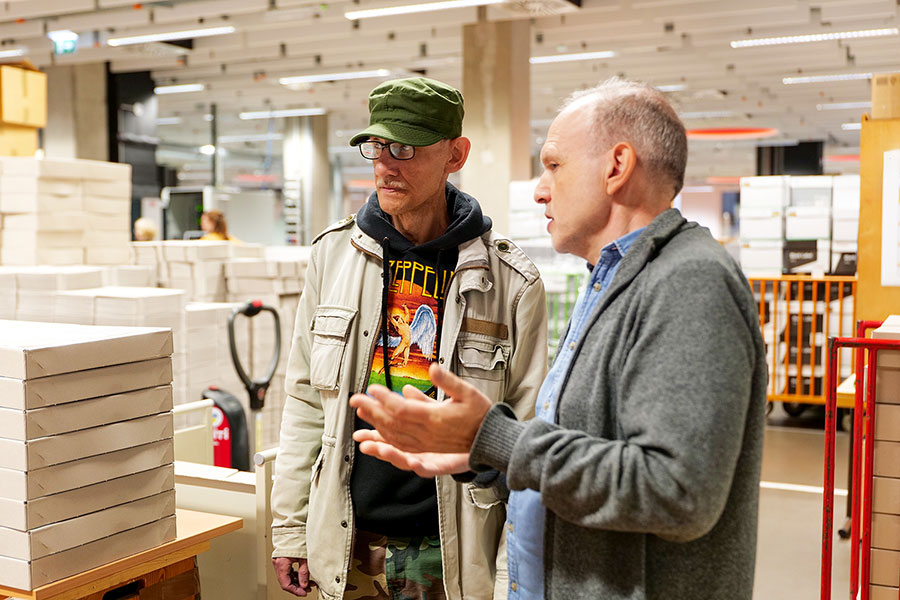 Herr Bothe im Gespräch mit Herrn Lange Herr Bothe im Gespräch mit Herrn Lange