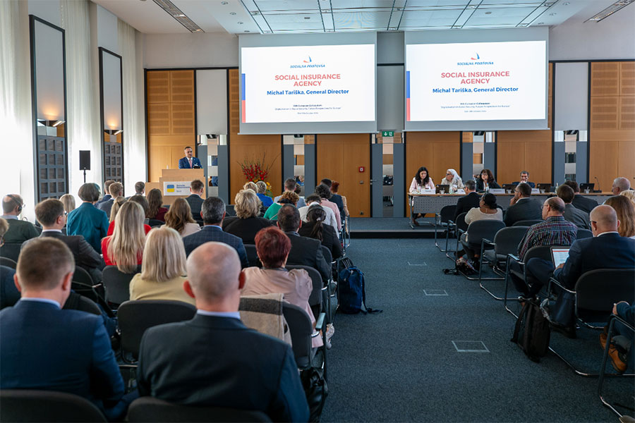 Michal Tariska, Generaldirektor des Sozialversicherungsamtes Slowakei Michal Tariska, Generaldirektor des Sozialversicherungsamtes Slowakei