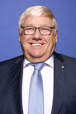 Foto von Hans-Werner Veen, alternierender Vorsitzender des Vorstandes der Deutschen Rentenversicherung Bund (Gruppe der Versicherten)