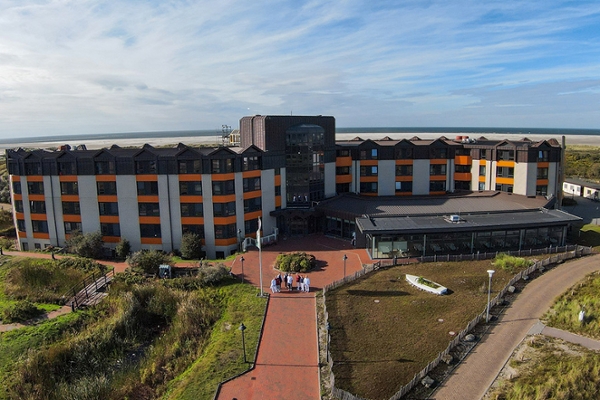 Reha-Klinik in Borkum - Außenansicht Reha-Klinik in Borkum - Außenansicht
