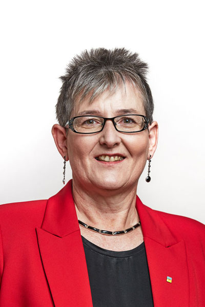 Porträt von der alternierenden Vorsitzenden der Vertreterversammlung Annett Haase Porträt von der alternierenden Vorsitzenden der Vertreterversammlung Annett Haase