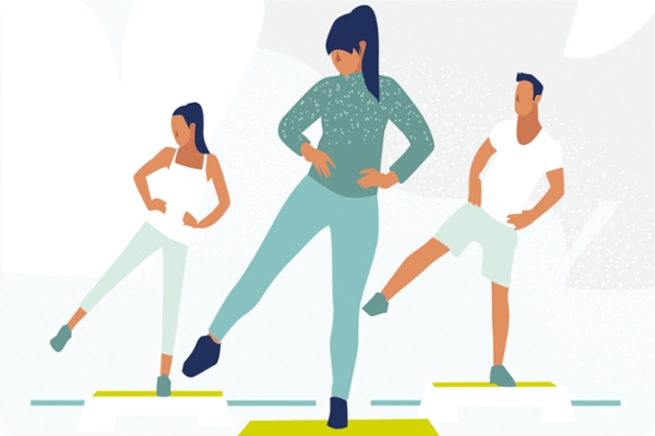 Illustration zu RV Fit der Deutschen Rentenversicherung Illustration zu RV Fit der Deutschen Rentenversicherung