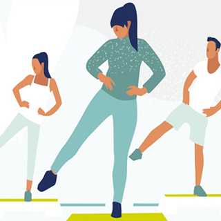 Illustration zu RV Fit der Deutschen Rentenversicherung Illustration zu RV Fit der Deutschen Rentenversicherung