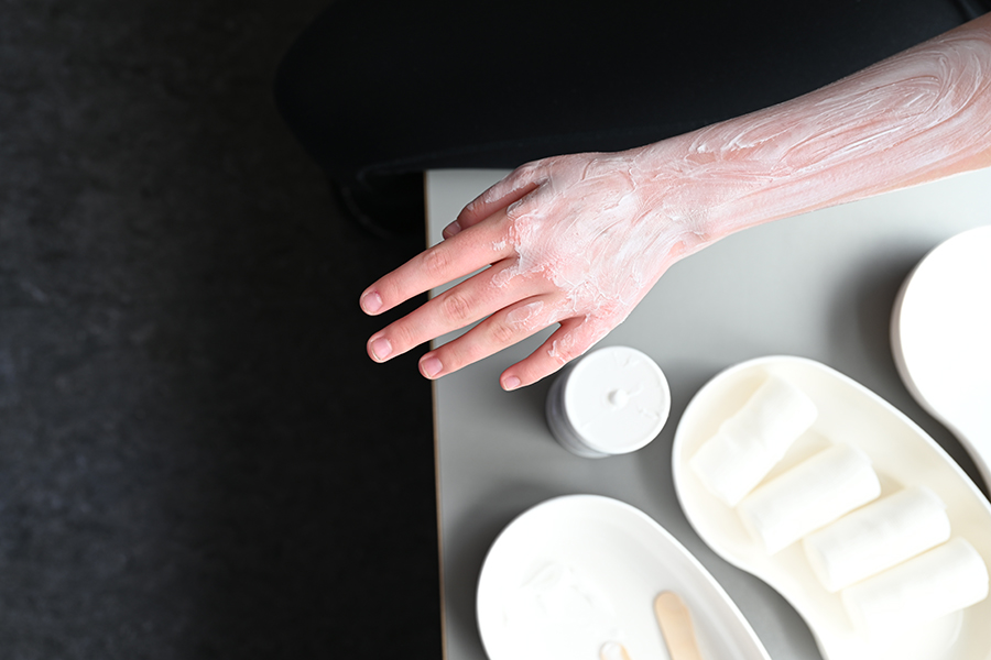 Hauttherapie ist ein Schwerpunkt der Fachklinik Satteldüne Hauttherapie ist ein Schwerpunkt der Fachklinik Satteldüne