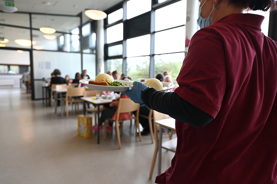 Gemeinsames Essen in der Fachklinik Satteldüne Gemeinsames Essen in der Fachklinik Satteldüne