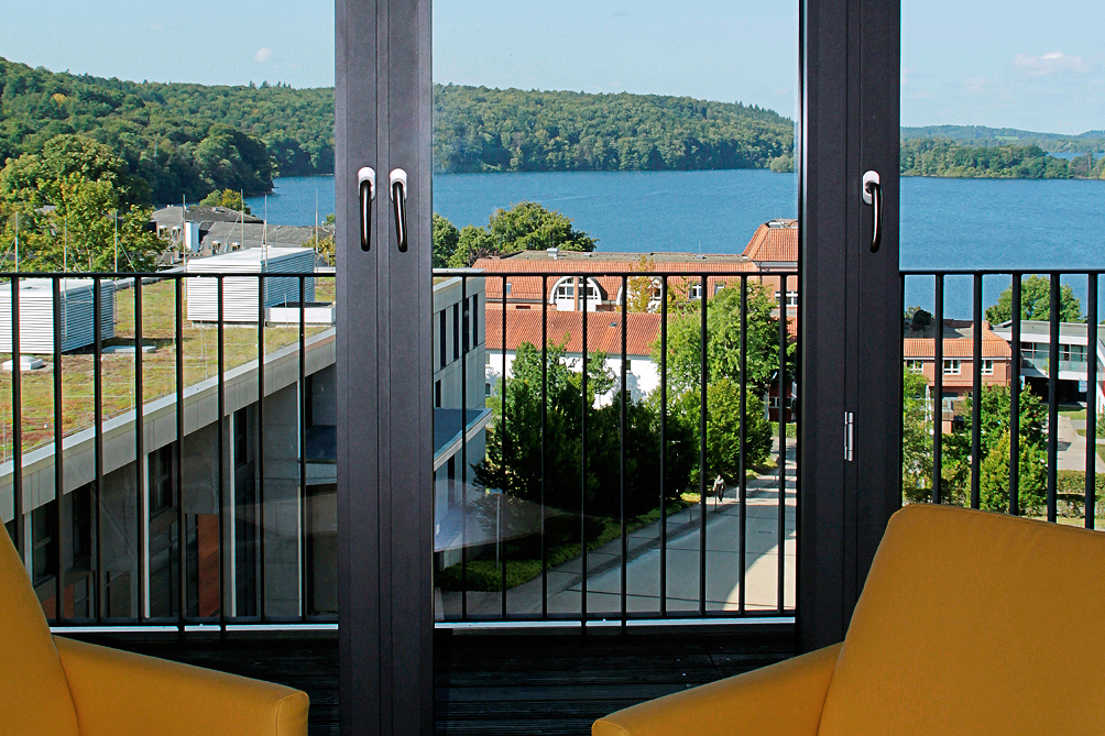 Ausblick auf den Dieksee aus der Mühlenbergklinik Ausblick auf den Dieksee aus der Mühlenbergklinik