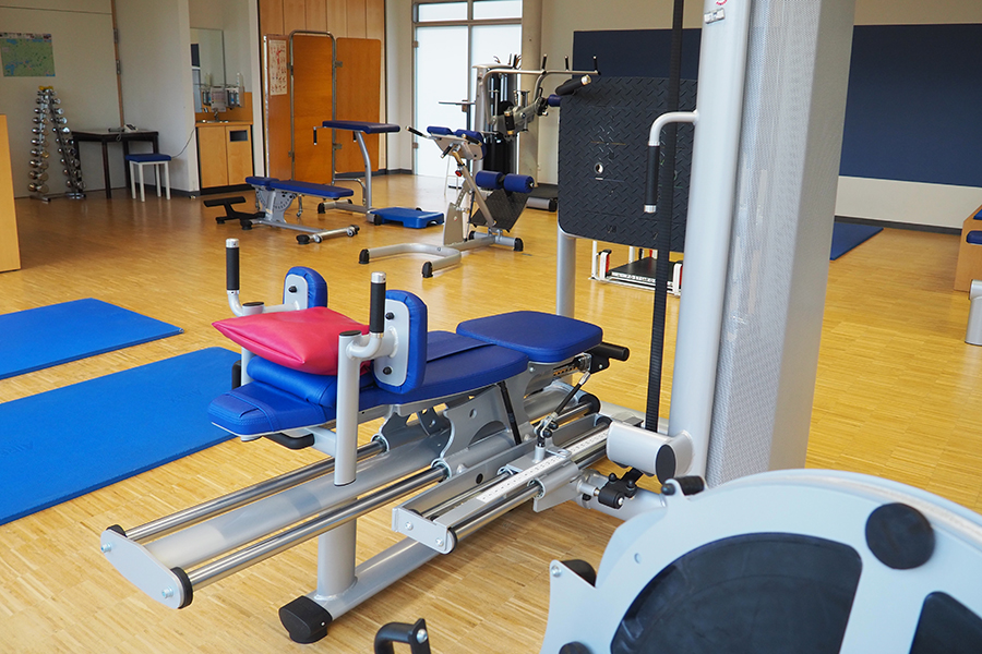 Fitnessraum der Mühlenbergklinik Fitnessraum der Mühlenbergklinik