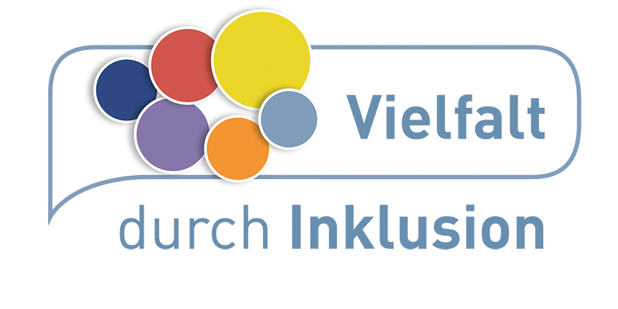 Logo: Vielfalt durch Inklusion Logo: Vielfalt durch Inklusion