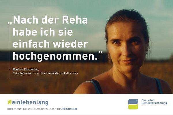 Poster Kampagne #einlebenlang Poster Kampagne #einlebenlang