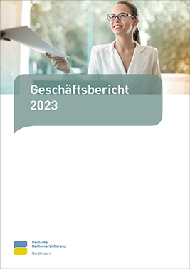 Coverbild des Geschäftsberichts der Deutschen Rentenversicherung Nordbayern Coverbild des Geschäftsberichts der Deutschen Rentenversicherung Nordbayern