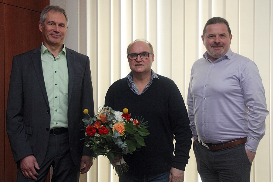 40-jähriges Dienstjubiläum: Ehrung bei der DRV Nordbayern in Würzburg 40-jähriges Dienstjubiläum: Ehrung bei der DRV Nordbayern in Würzburg