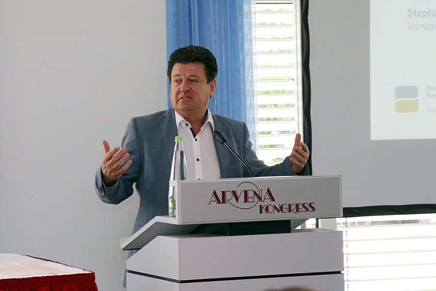 Vertreterversammlung der DRV Nordbayern - Vorstandsvorsitzender Stephan Doll Vertreterversammlung der DRV Nordbayern - Vorstandsvorsitzender Stephan Doll