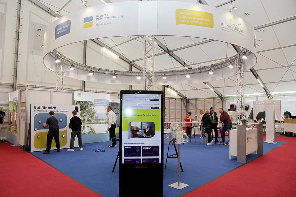 Messestand der DRV Nordbayern Messestand der DRV Nordbayern