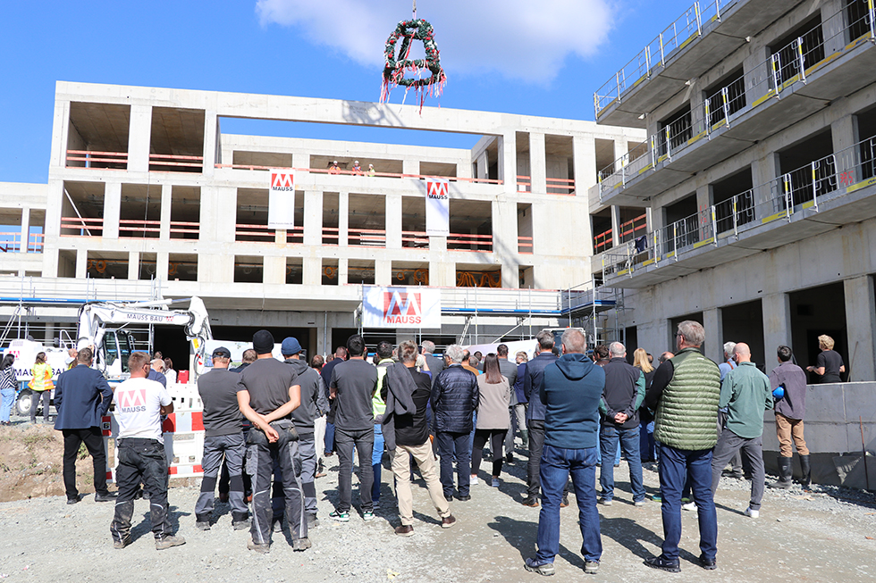 Richtfest der Rotmainklinik Richtfest der Rotmainklinik