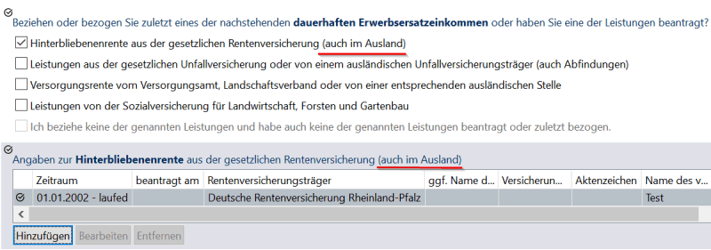 H-Rente Ausland H-Rente Ausland