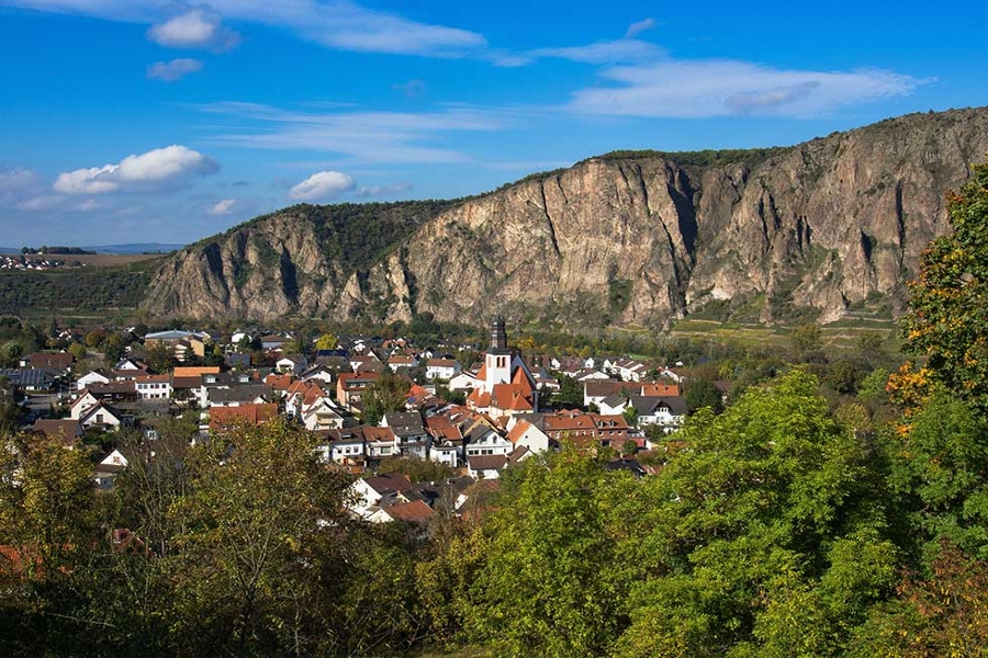 Blick auf Bad Münster am Stein-Ebernburg Blick auf Bad Münster am Stein-Ebernburg