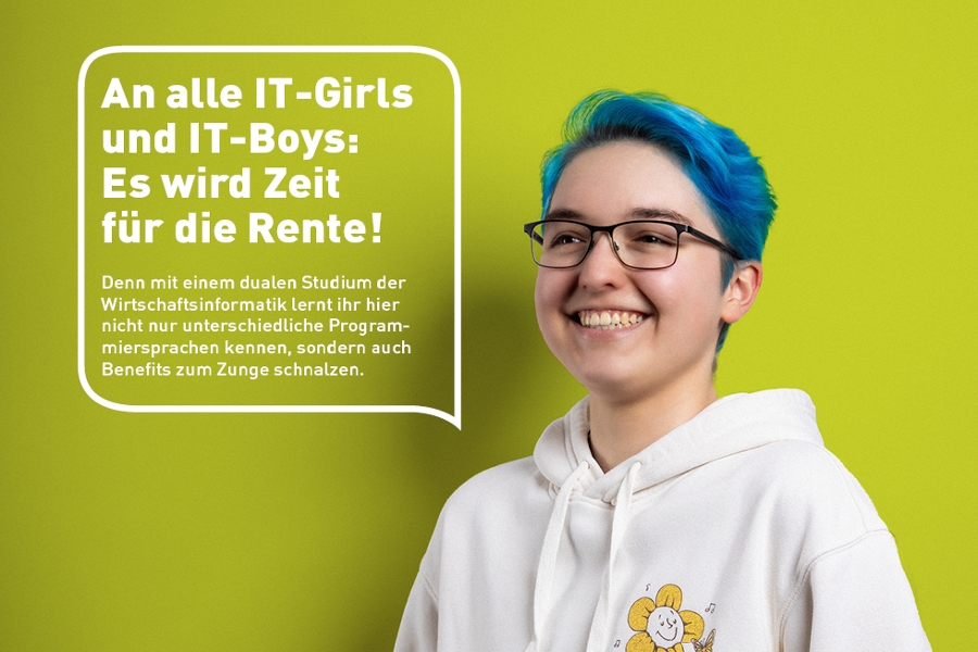 Timea, duale Studentin, Bachelor of Science – Wirtschaftsinformatik Timea, duale Studentin, Bachelor of Science – Wirtschaftsinformatik